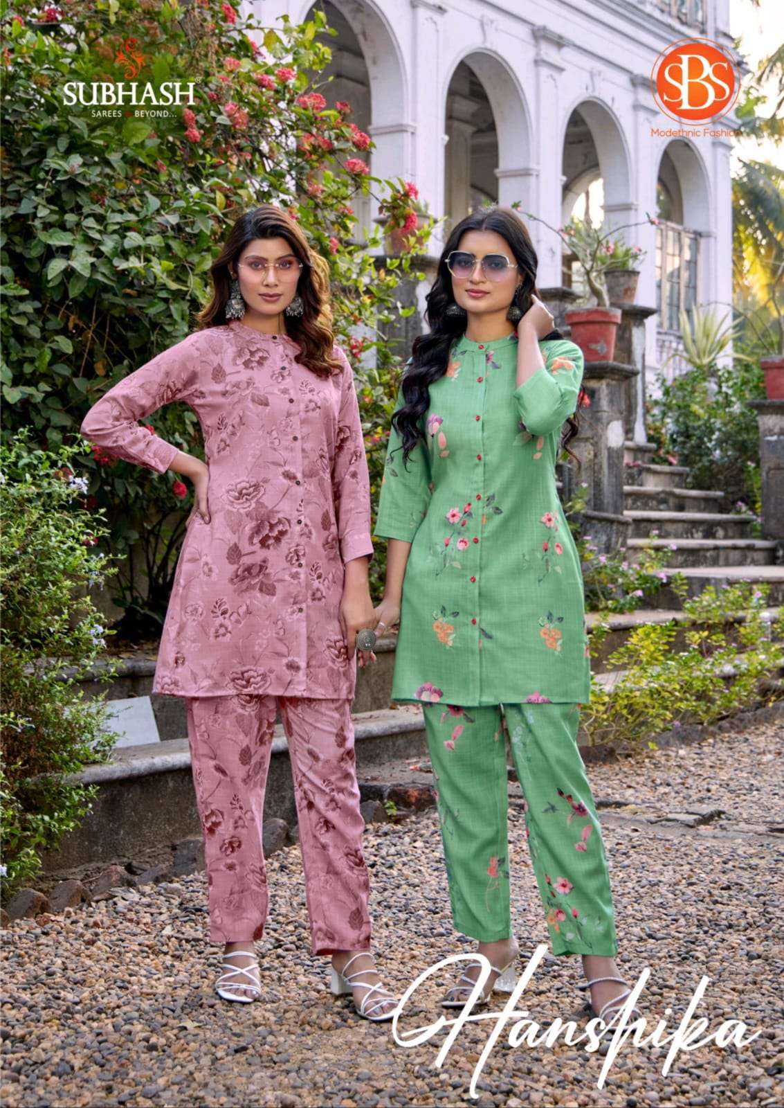 SBS FASHION HANSIKA 6188  TO 6195 SERIES PURE COTTON CO-ORD SET-00014