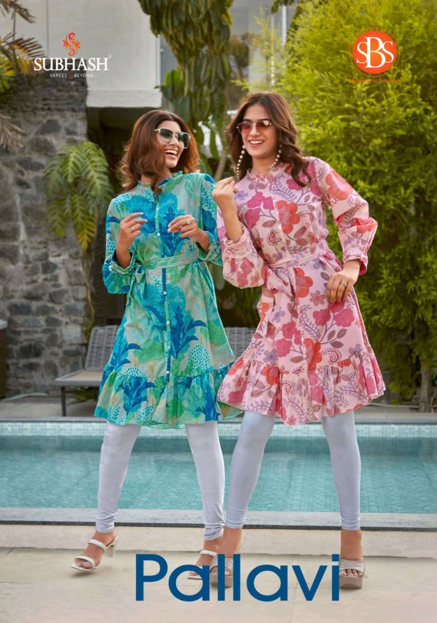 SBS FASHION PALLAVI 4935  TO 4937 SERIES PURE COTTON TUNICS-00014