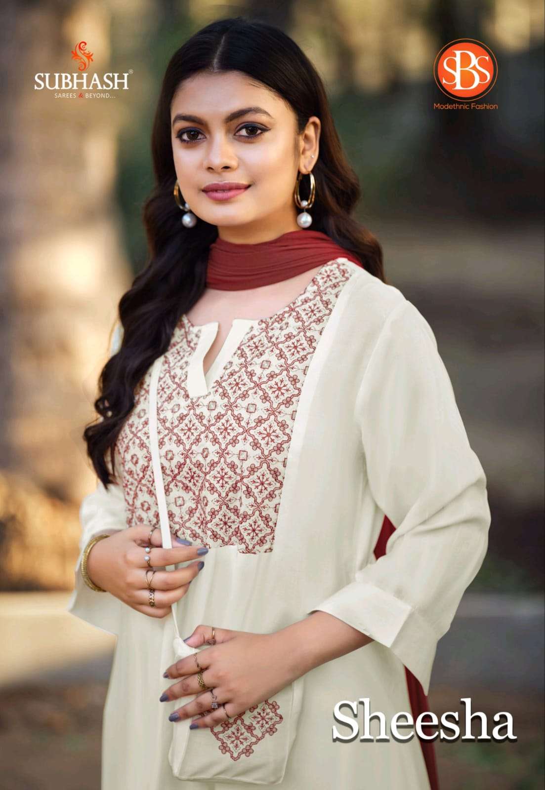 SBS FASHION SHEESHA 4865 TO 4868 SERIES PURE RAYON EMBROIDERY DRESSES-00014