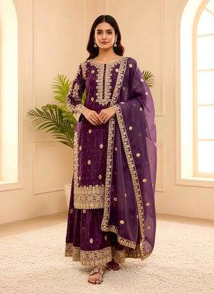 5314 HIT COLOUR BY ASLIWHOLESALE DESIGNER PURE SILK EMBROIDERY DRESSES-00262