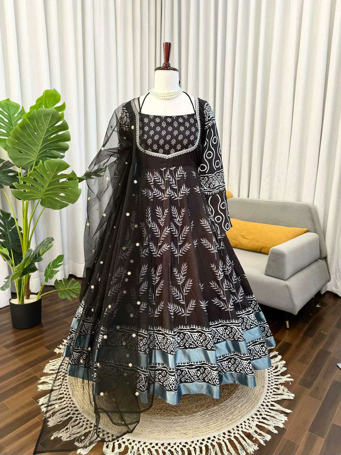5960 HIT COLOUR BY ASLIWHOLESALE DESIGNER PURE COTTON EMBROIDERY DRESSES-00242