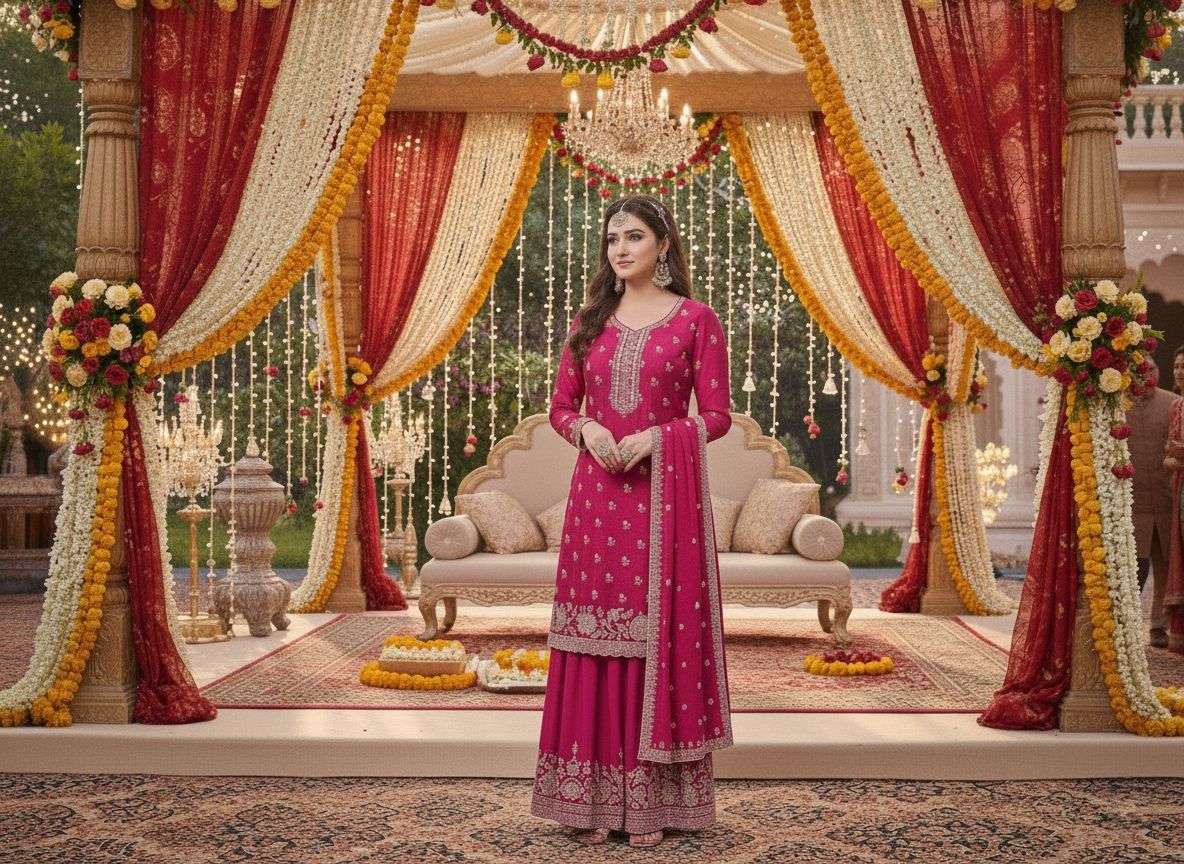 72691 COLOUR BY ASLIWHOLESALE DESIGNER PURE CHINON EMBROIDERY PAKISTANI DRESSES-00319