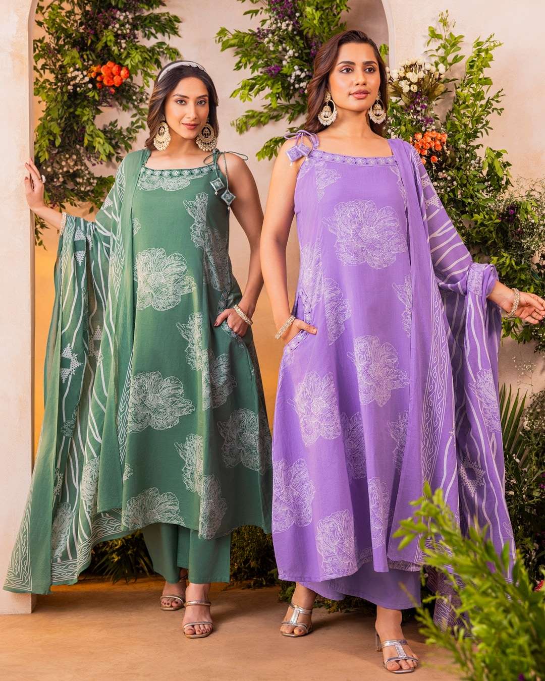 APSARA VOL-2 BY ASLIWHOLESALE DESIGNER PURE COTTON EMBROIDERY DRESSES-00401
