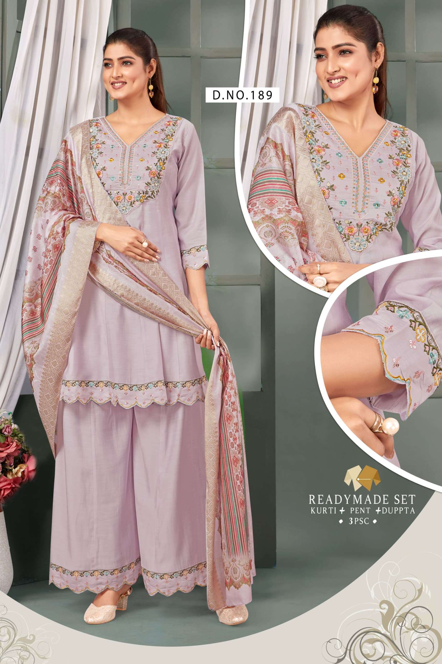 APSARA VOL-6 BY ASLIWHOLESALE DESIGNER PURE ROMAN SILK EMBROIDERY DRESSES-00401