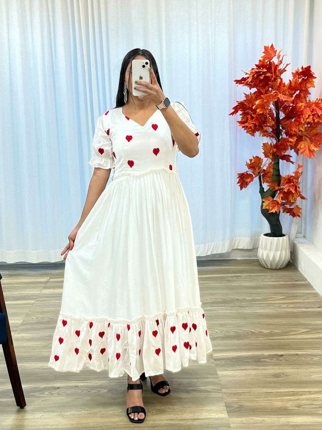 DN-399 BY ASLIWHOLESALE DESIGNER PURE VISCOSE PRINTED GOWNS-00232