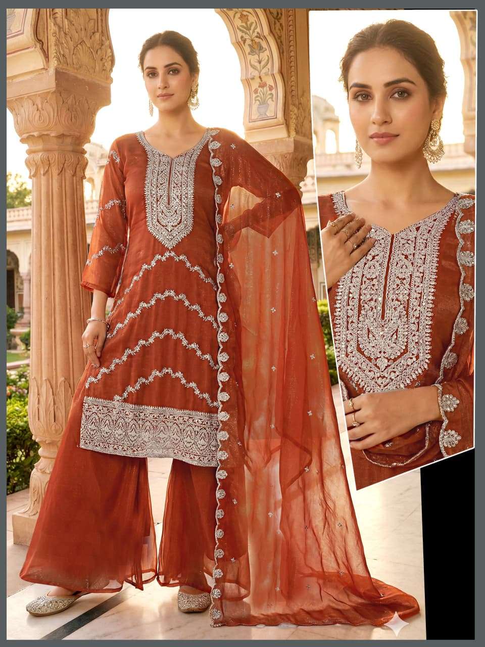 HIGH TICKET VOL-2 BY ASLIWHOLESALE DESIGNER PURE FANCY EMBROIDERY DRESSES-00014