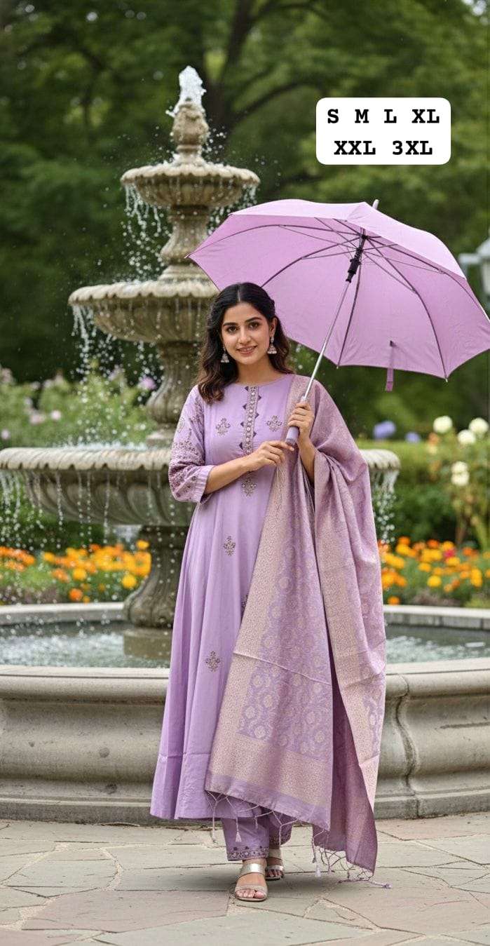 JYOTI VOL-348 BY ASLIWHOLESALE DESIGNER PURE VISCOSE EMBROIDERY DRESSES-00233