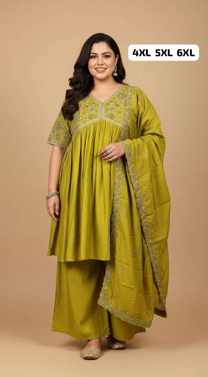 JYOTI VOL-357 BY ASLIWHOLESALE DESIGNER PURE MUSLIN SILK EMBROIDERY DRESSES-00233
