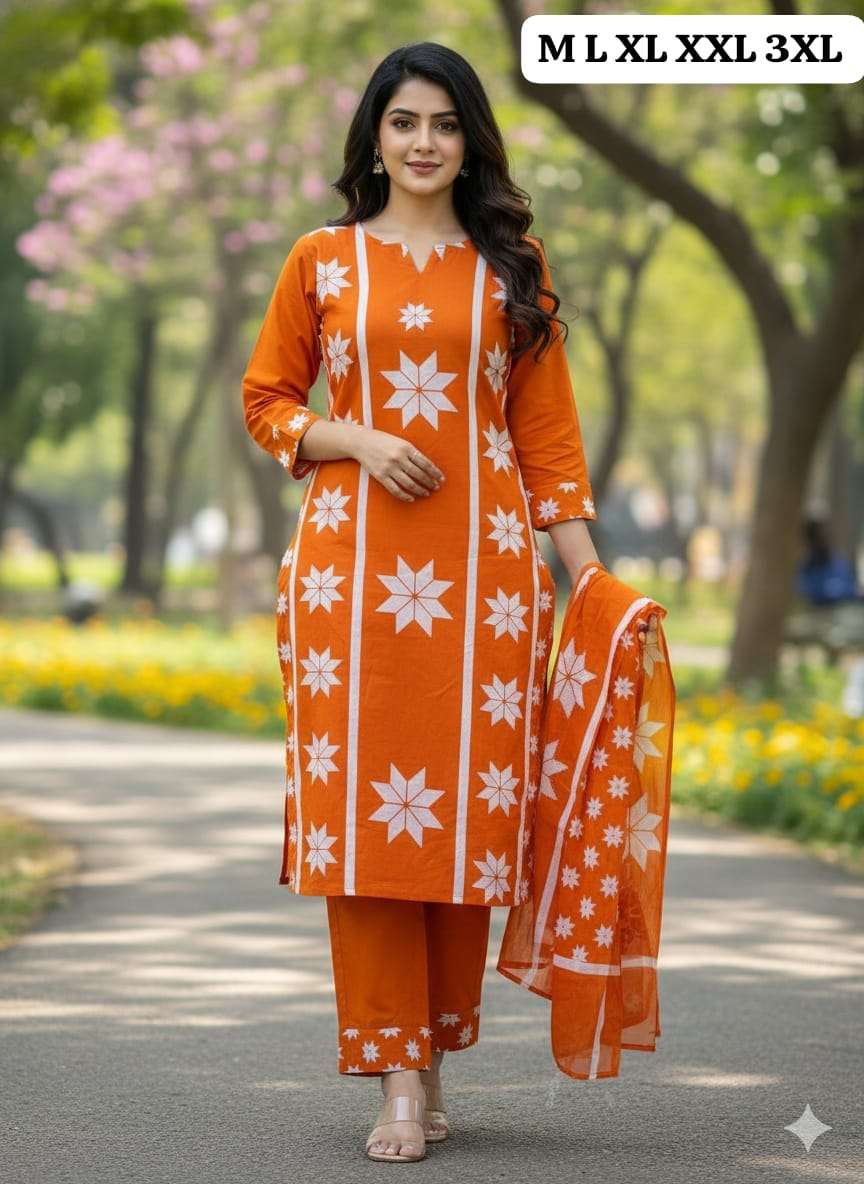 JYOTI VOL-360 BY ASLIWHOLESALE DESIGNER PURE COTTON EMBROIDERY DRESSES-00233