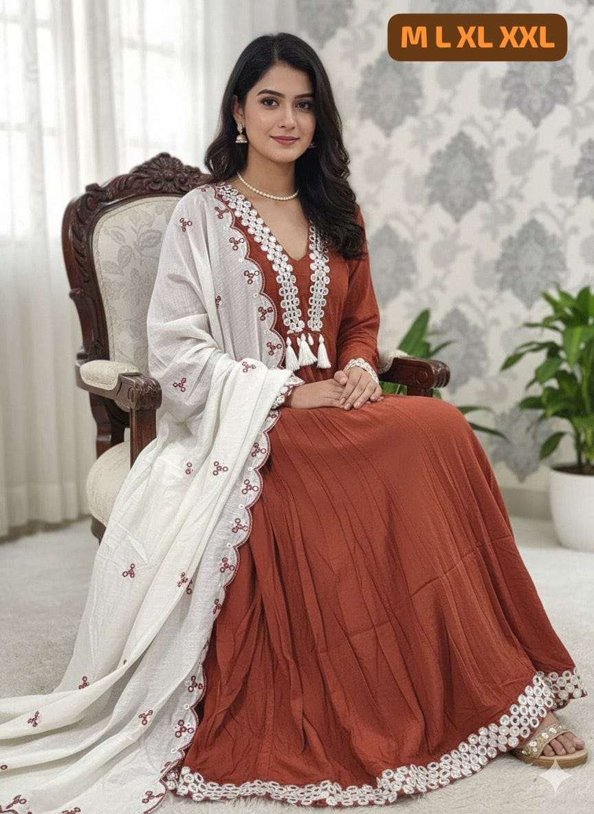JYOTI VOL-361 BY ASLIWHOLESALE DESIGNER PURE COTTON EMBROIDERY DRESSES-00233