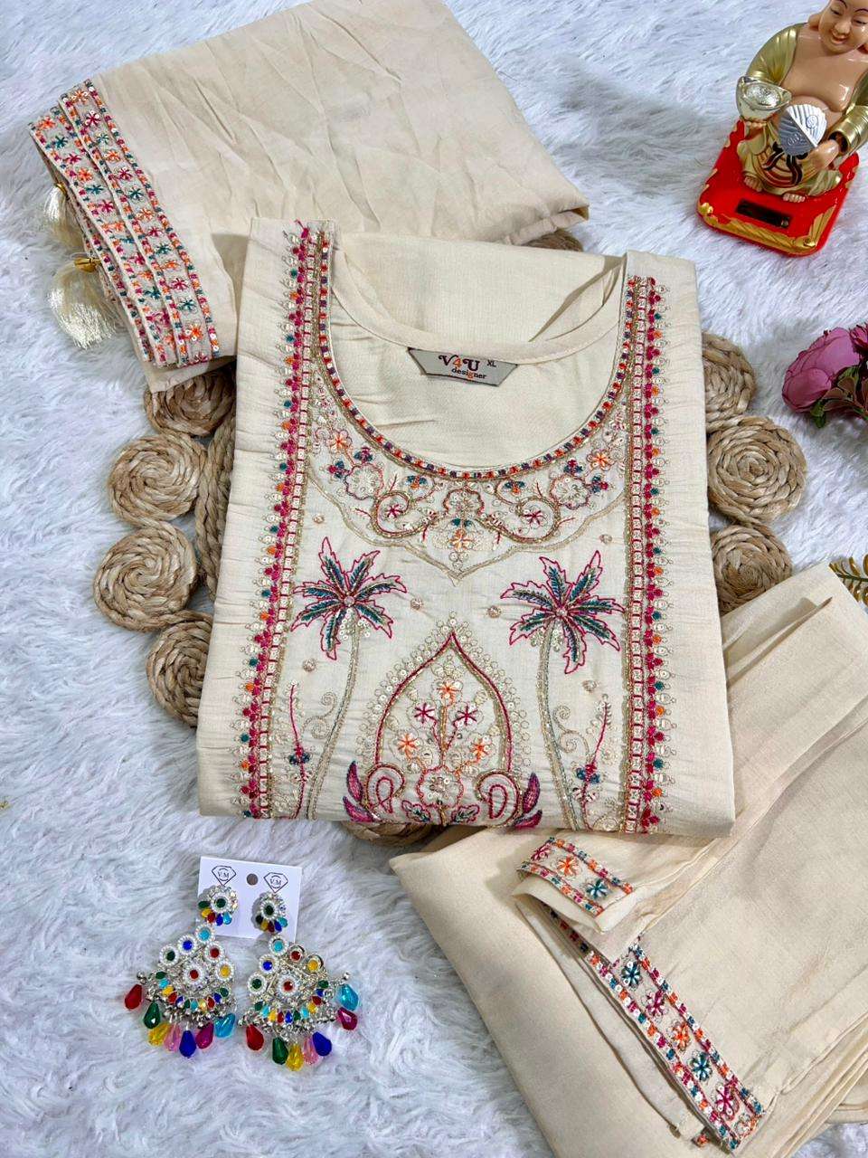 JYOTI VOL-374 BY ASLIWHOLESALE DESIGNER PURE VISCOSE EMBROIDERY DRESSES-00233
