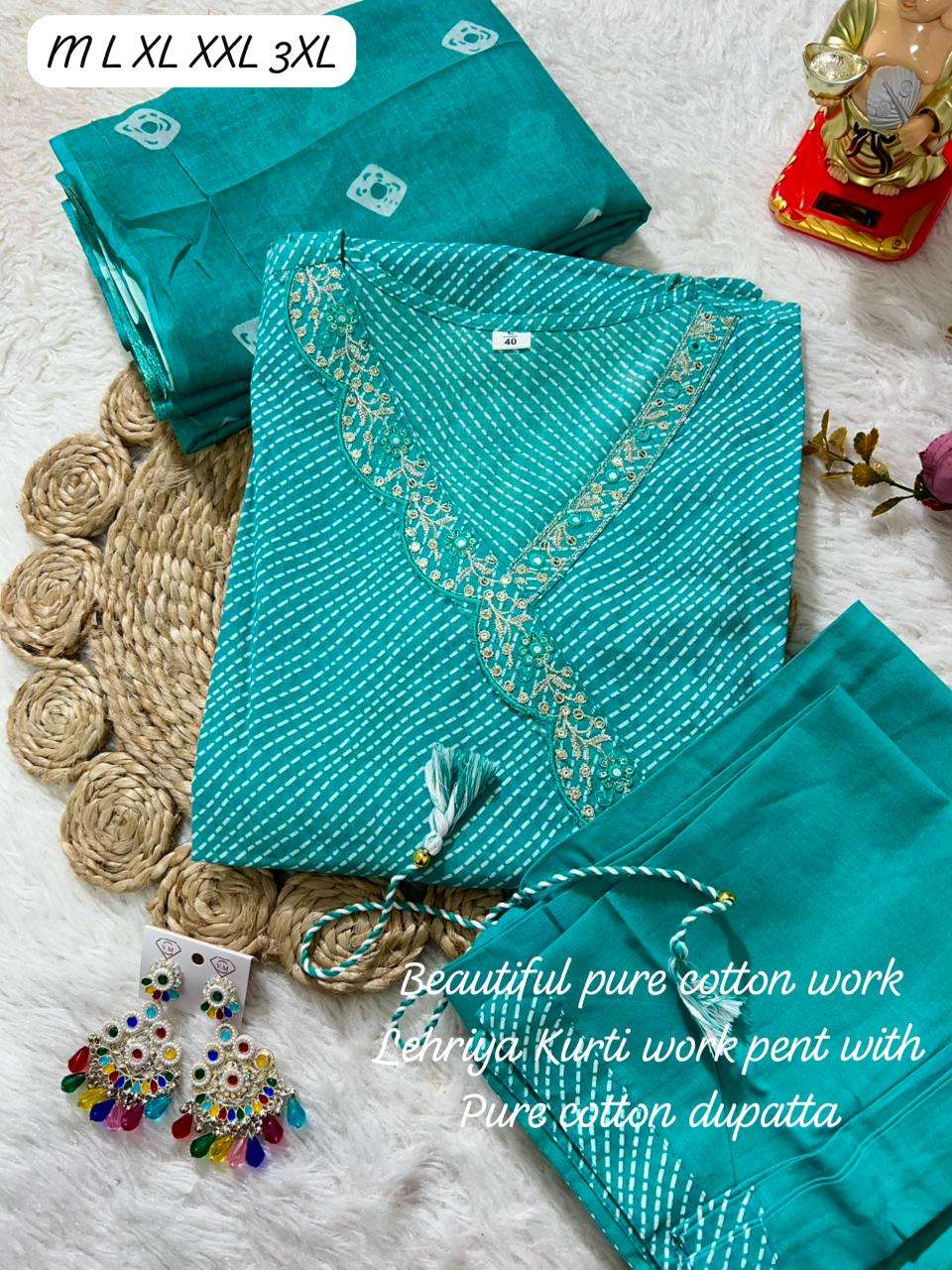 JYOTI VOL-377 BY ASLIWHOLESALE DESIGNER PURE COTTON EMBROIDERY DRESSES-00233