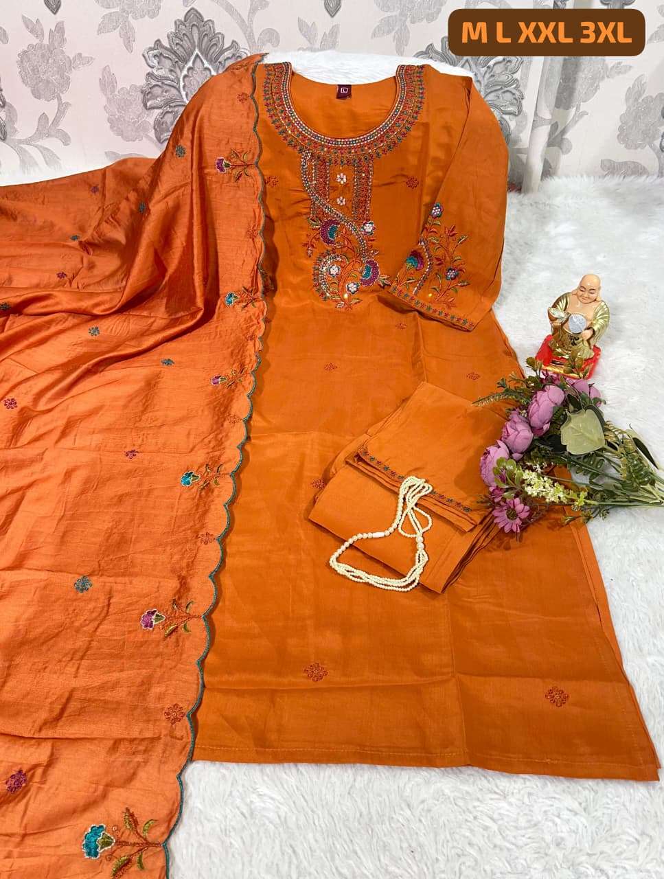 JYOTI VOL-379 BY ASLIWHOLESALE DESIGNER PURE VISCOSE EMBROIDERY DRESSES-00233