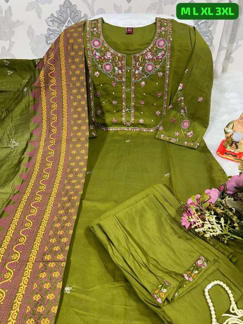 JYOTI VOL-381 BY ASLIWHOLESALE DESIGNER PURE VISCOSE EMBROIDERY DRESSES-00233