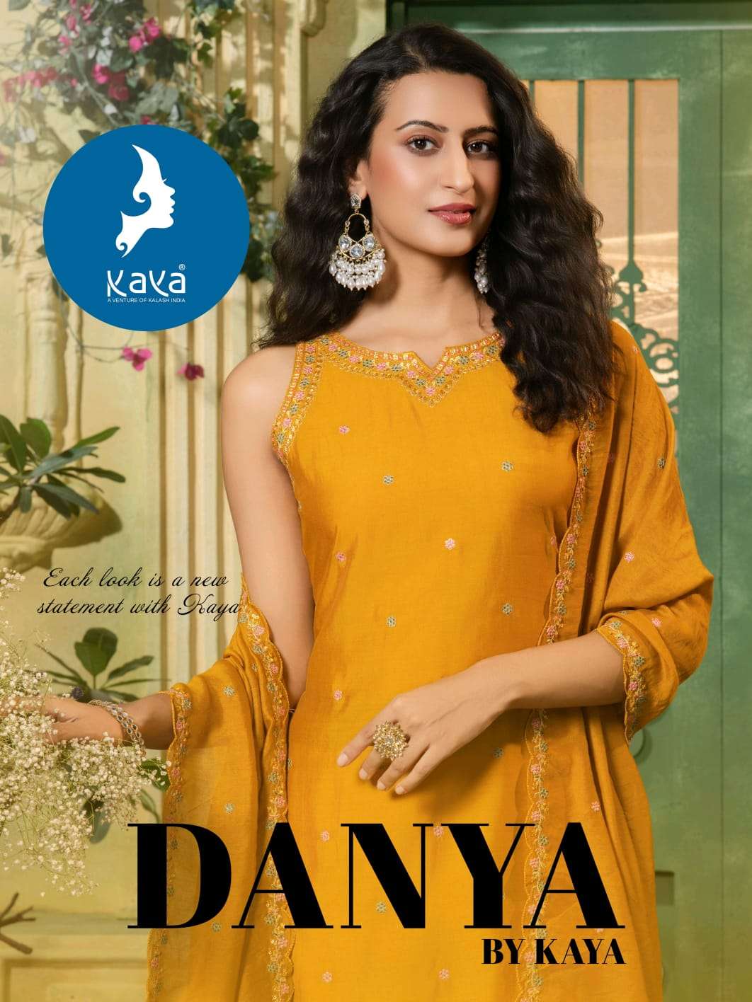 KAYA DANYA 01 TO 06 SERIES PURE ROMAN SILK DRESSES-00014