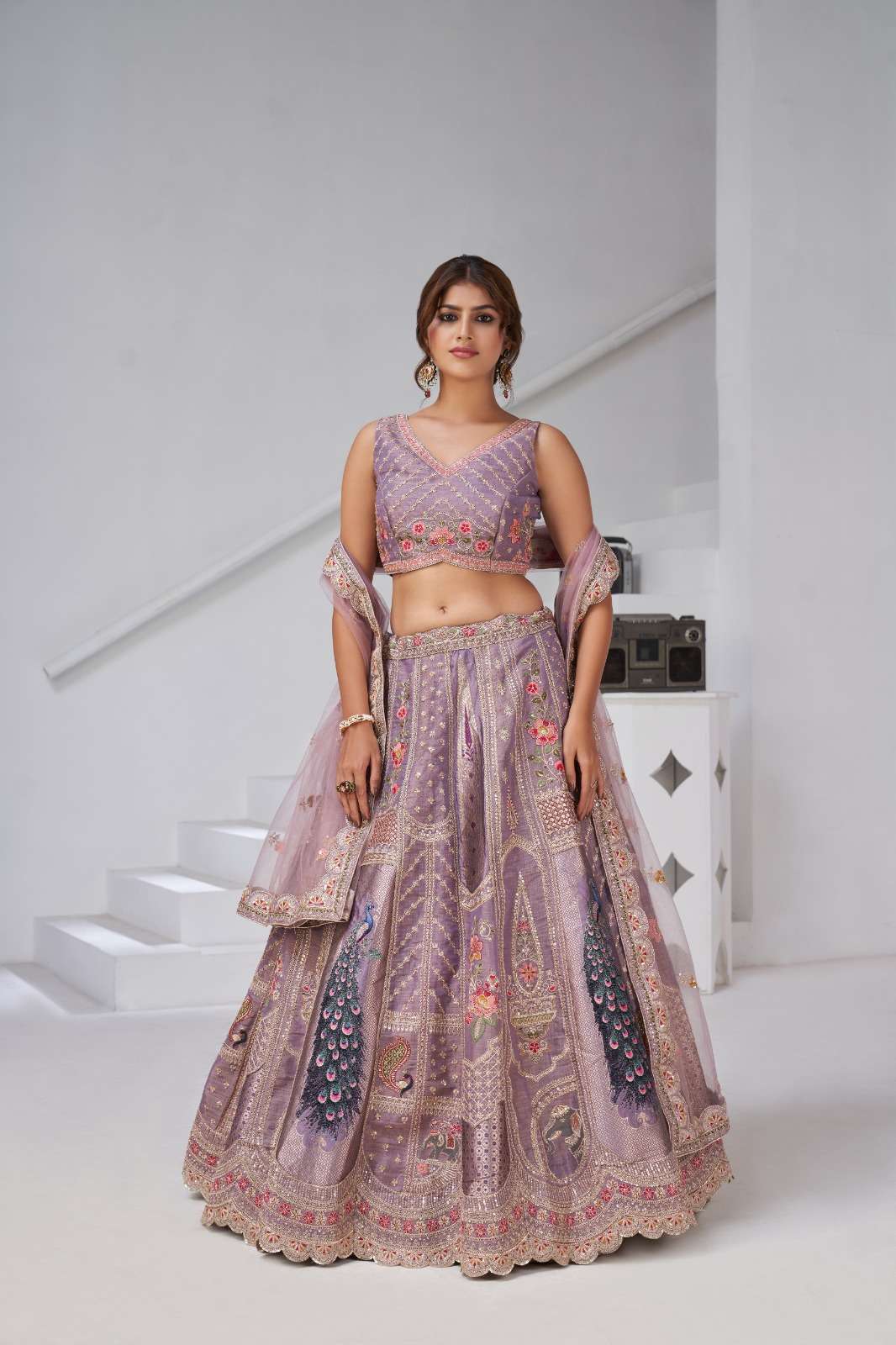 KF-2150 COLOUR BY ASLIWHOLESALE DESIGNER PURE  BANARASI SILK LEHENGAS-00317