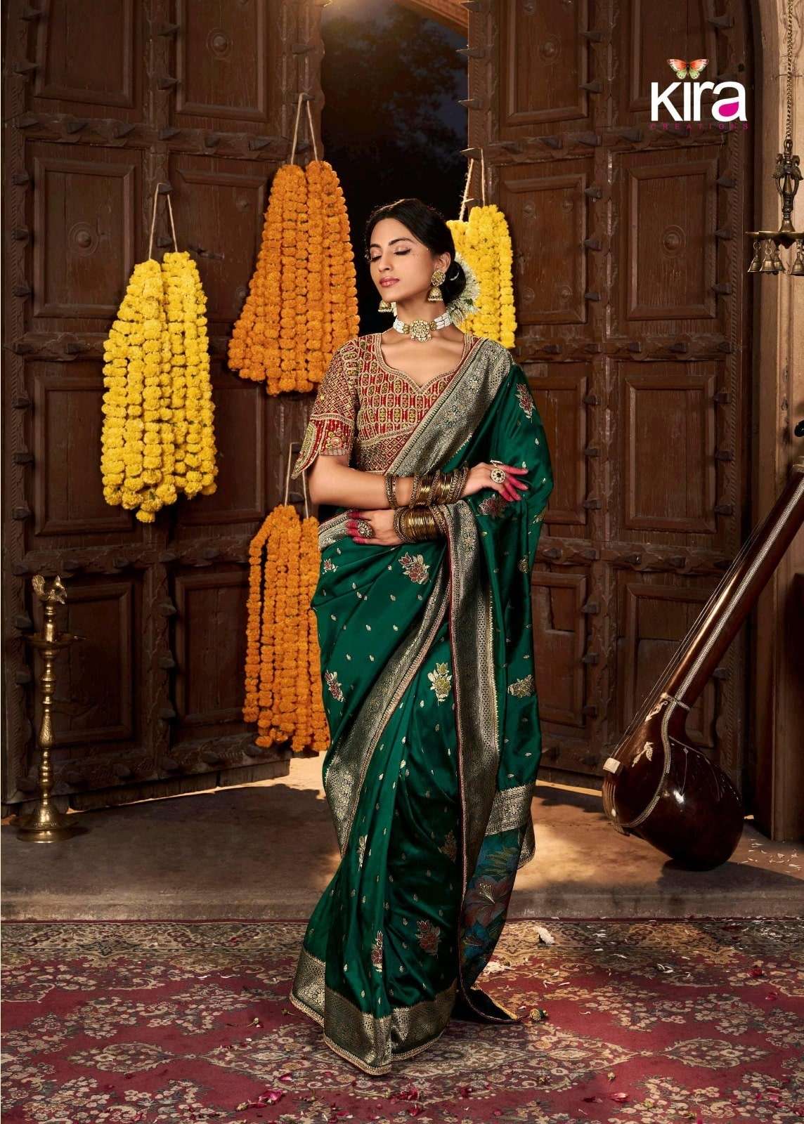 KIRA KIKI SILK PURE SILK WEAVING SAREES-00004