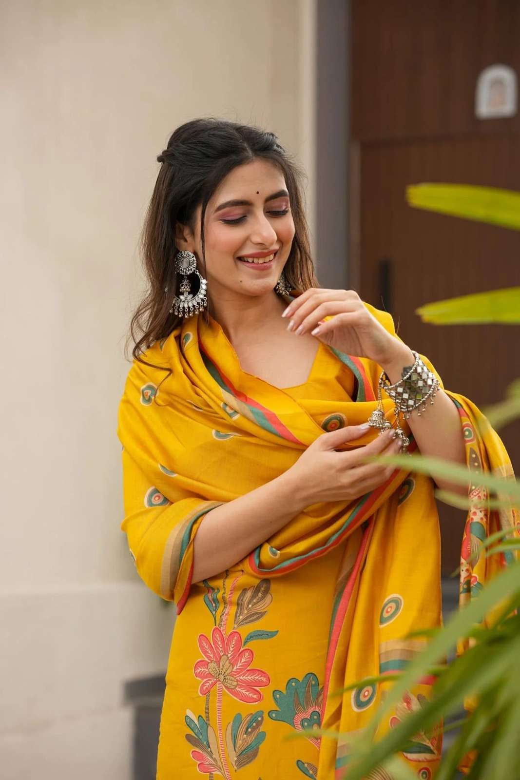 MAHI BY ASLIWHOLESALE DESIGNER PURE CREPE PRINTED DRESSES-00265