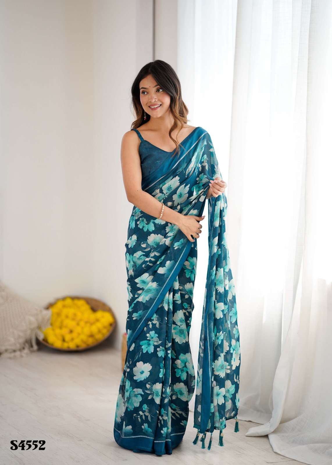 MAHOTSAV ARLINA S-4548 TO S-4552 SERIES PURE SATIN PRINTED SAREES-00276