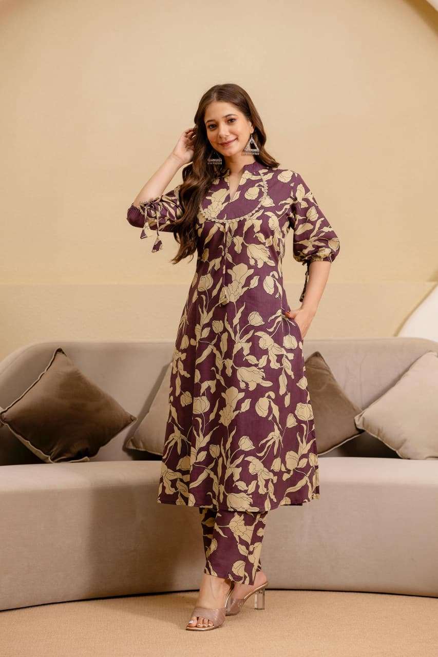 NEETI VOL-33 BY ASLIWHOLESALE DESIGNER PURE COTTON PRINTED KURTIS-00239