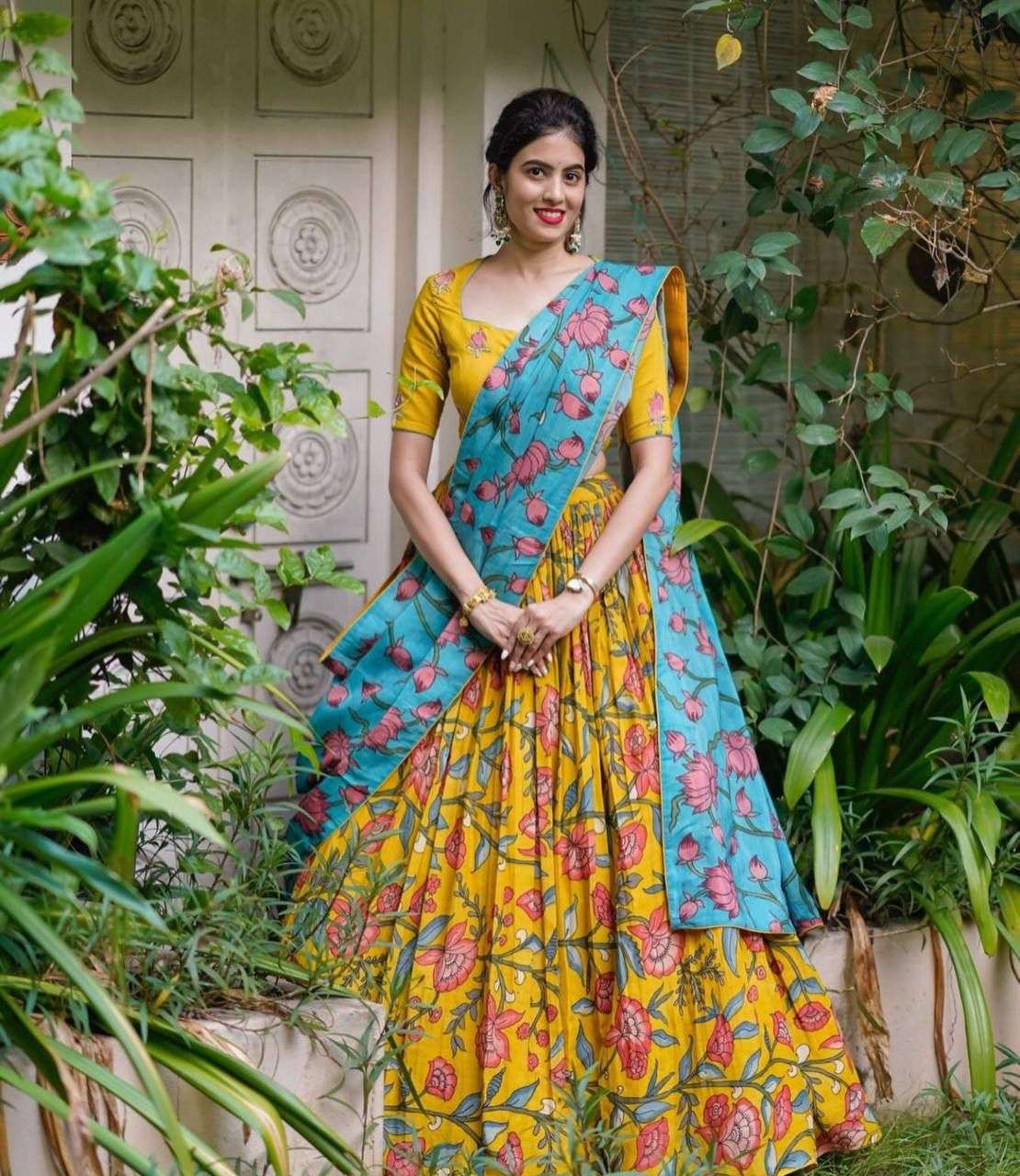 PC-380 COLOUR BY ASLIWHOLESALE DESIGNER PURE CREPE PRINTED LEHENGA-00045
