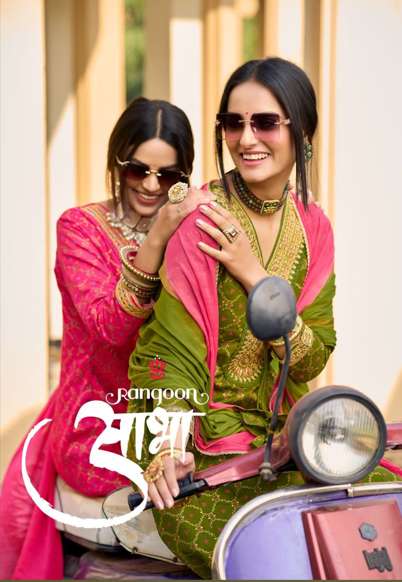 RANGOON AABHA 5771 TO 5776 SERIES PURE COTTON EMBROIDERY ANARKLAI SUIT-00318