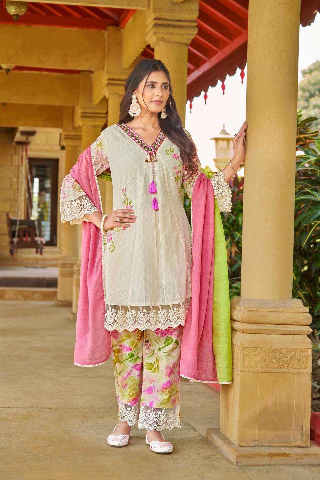 SAVYA VOL-7 BY ASLIWHOLESALE DESIGNER PURE COTTON EMBROIDERY DRESSES-00014