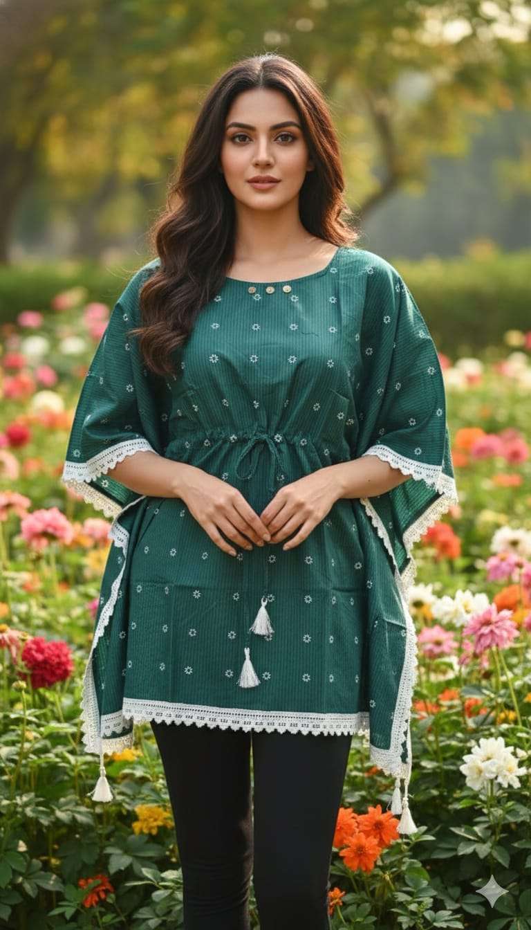 SAVYA VOL-9 BY ASLIWHOLESALE DESIGNER PURE COTTON EMBROIDERY KAFTAN-00014