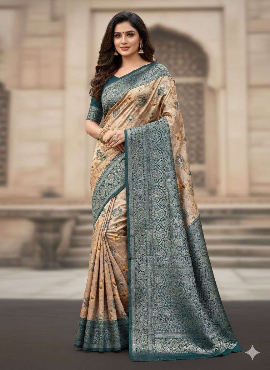 SF-856 COLOUR BY ASLIWHOLESALE DESIGNER PURE TISSUE SAREES-00314
