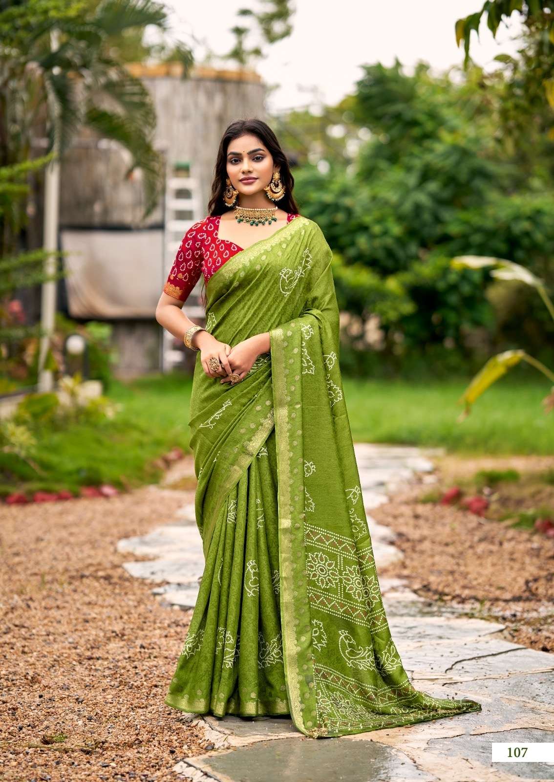 SR SCARLET 101 TO 110 SERIES PURE SILK PRINTED SAREES-00004