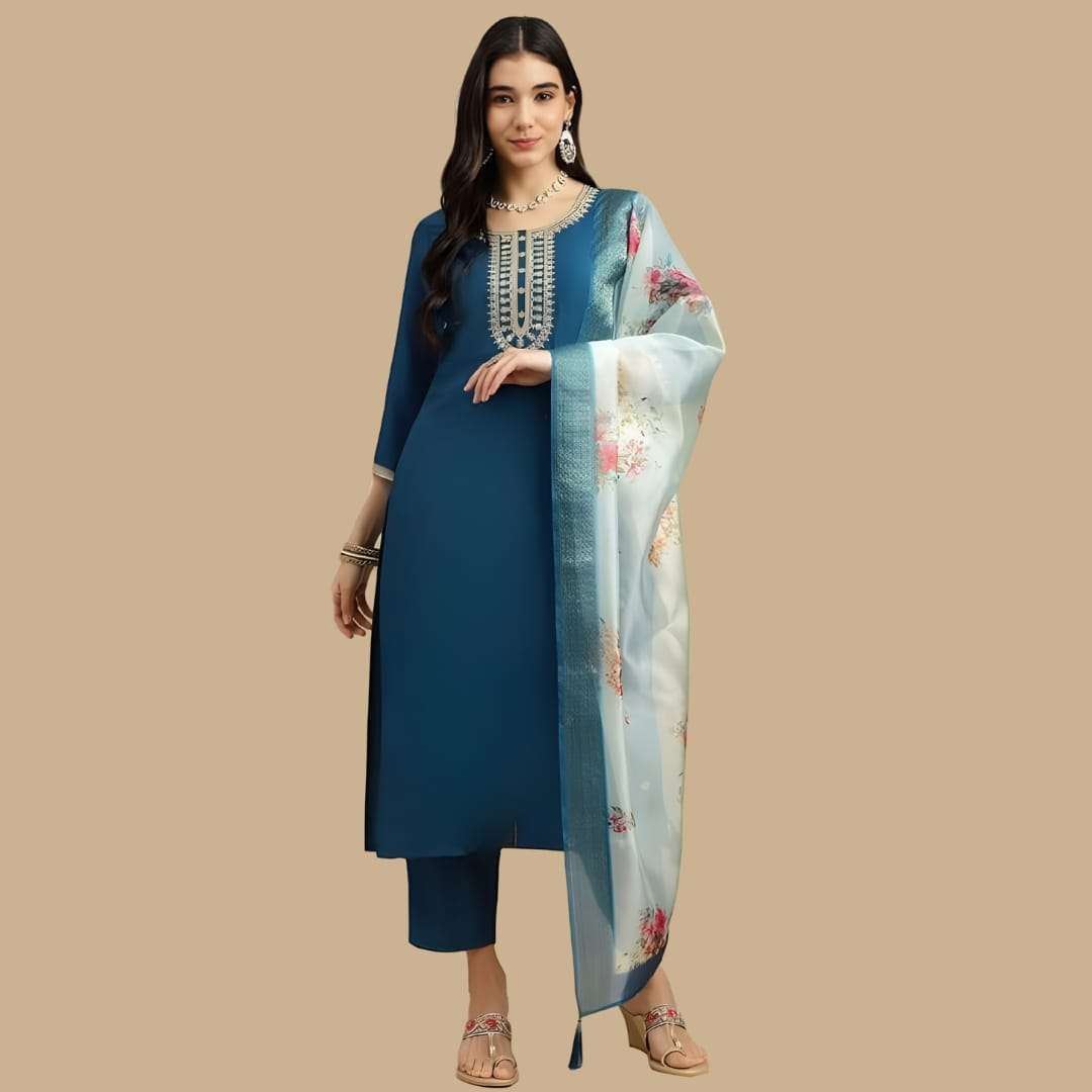 YD-D2 BY ASLIWHOLESALE DESIGNER PURE RAYON PRINTED DRESSES-00104