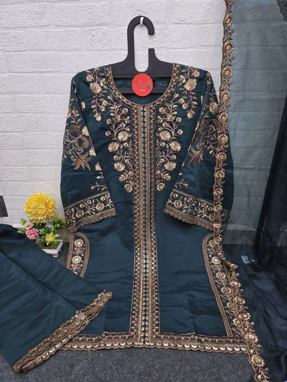 1512 SERIES BY ASLIWHOLESALE STITCHED ROMAN SILK PAKISTANI SUITS-00318