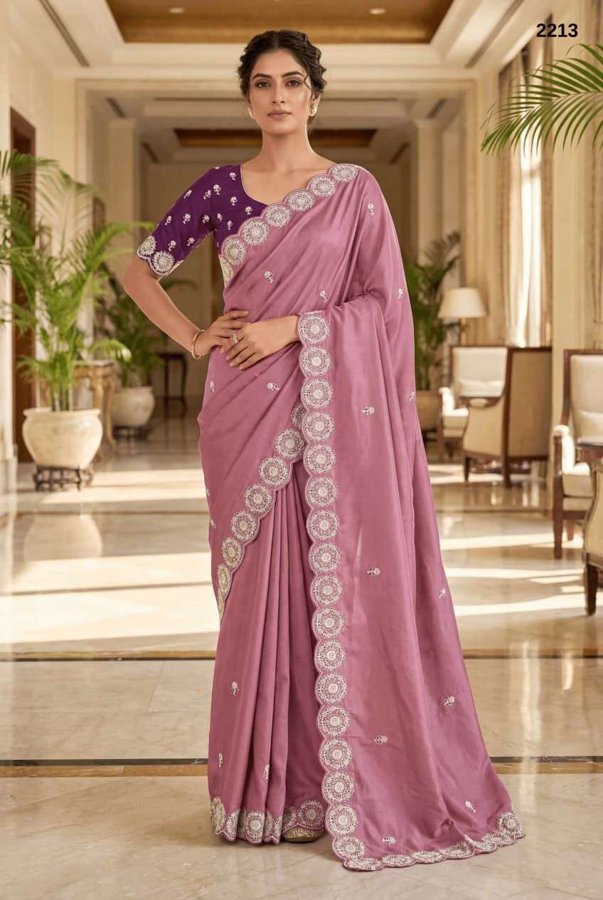 2213 COLOUR BY ASLIWHOLESALE SILK CREPE SAREES-00103