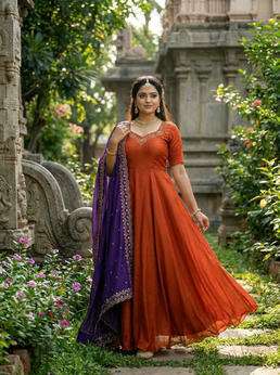 226 HIT DESIGN BY ASLIWHOLESALE VICHITRA SILK EMBROIDERY DRESSES-00291