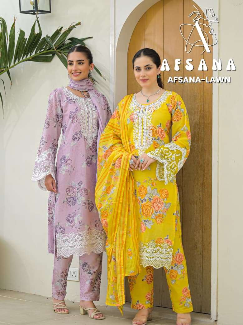 4030 SERIES BY ASLIWHOLESALE LAWN PAKISTANI SUITS-00318