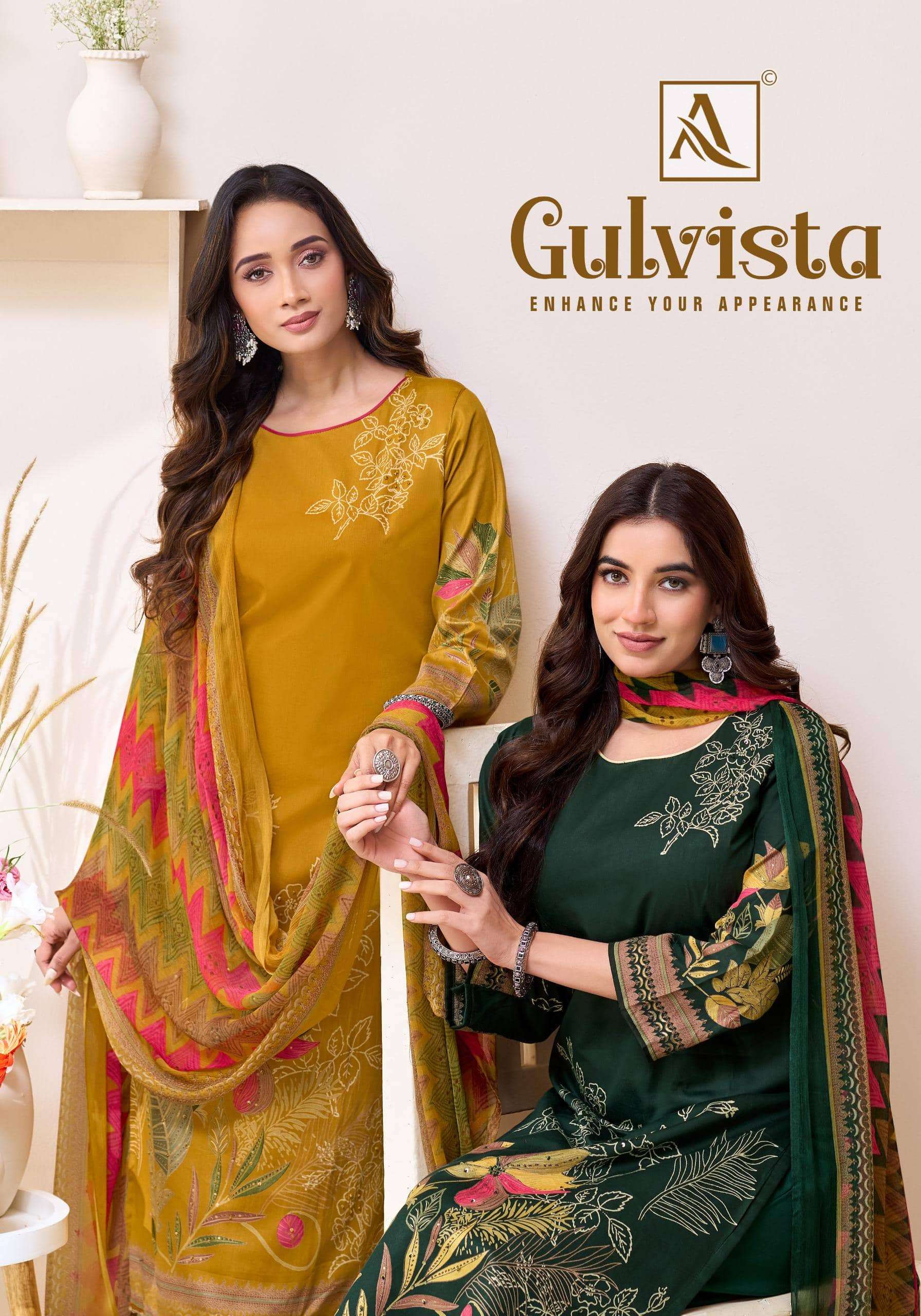 ALOK SUIT GULVISTA 01 TO 06 SERIES FANCY PRINTED DRESSES-00062