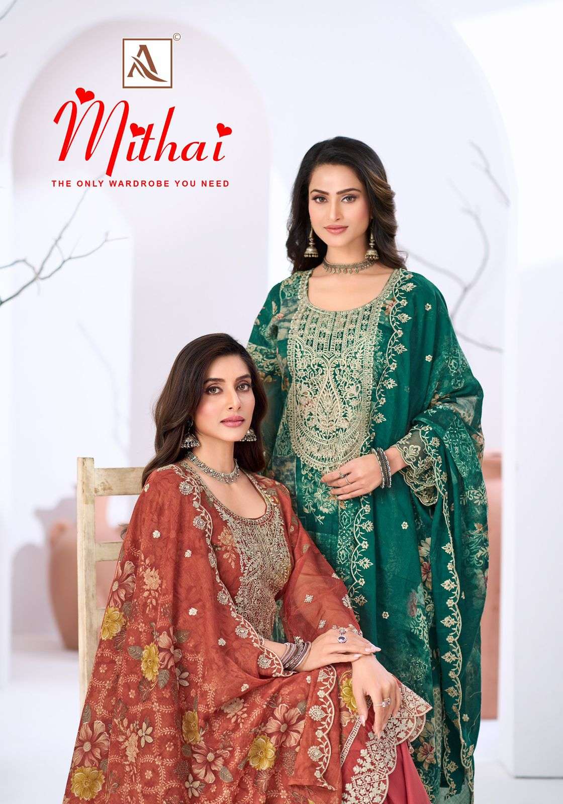 ALOK SUIT MITHAI 01 TO 06 SERIES COTTON PRINTED DRESSES-00201