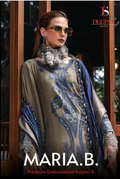 DEEPSY SUIT MARIA-.B VOL-04 1531 TO 1536 SERIES PURE RAYON EMBROIDERY PAKISATNI DRESSES-00201