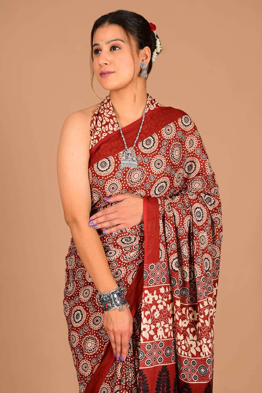 DEVYANI VOL-111 BY ASLIWHOLESALE LINEN PRINTED SAREES-00259