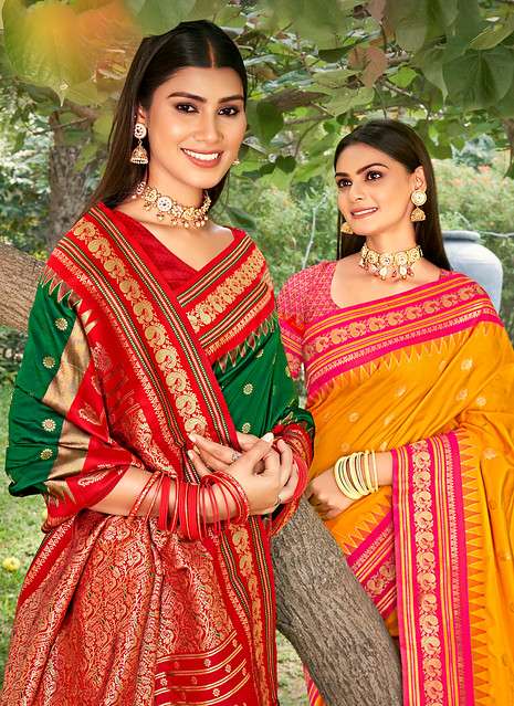 DIVA SILK BY ASLIWHOLESALE SILK PRINTED SAREES-00281