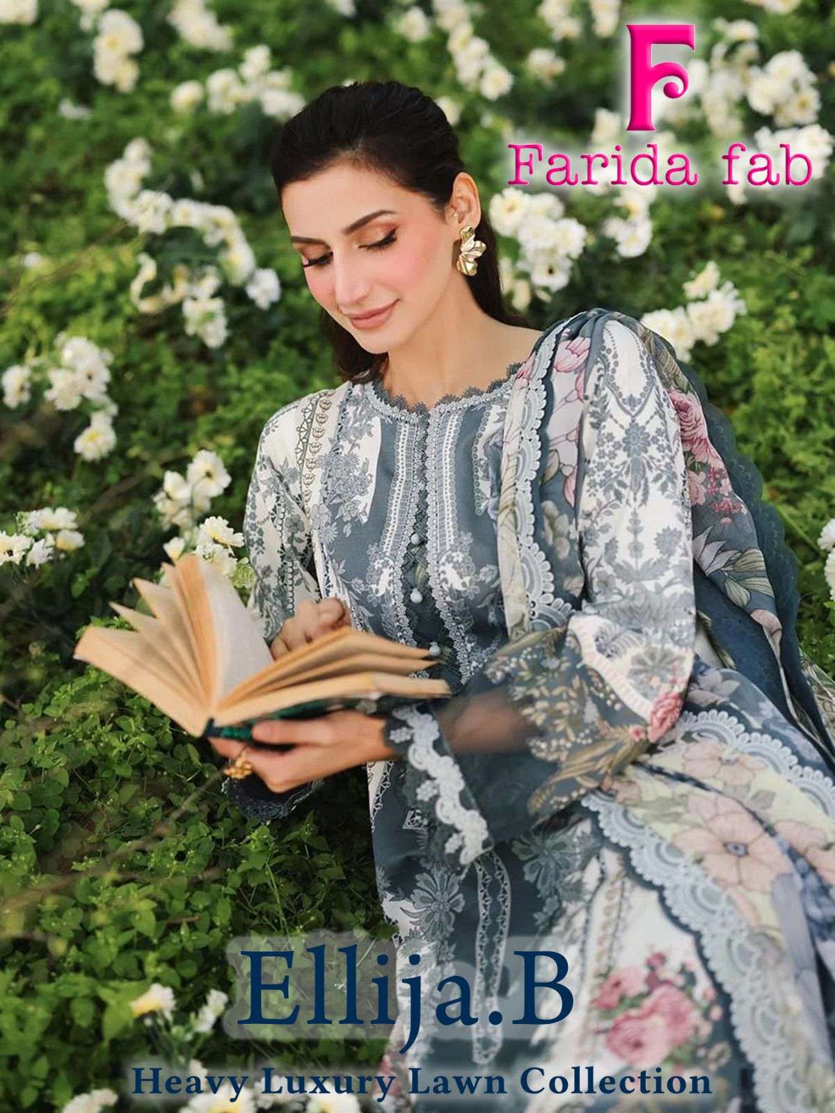 FARIDA FAB ELLIJA B 1601 TO 1606 SERIES COTTON PRINTED DRESSES-00062