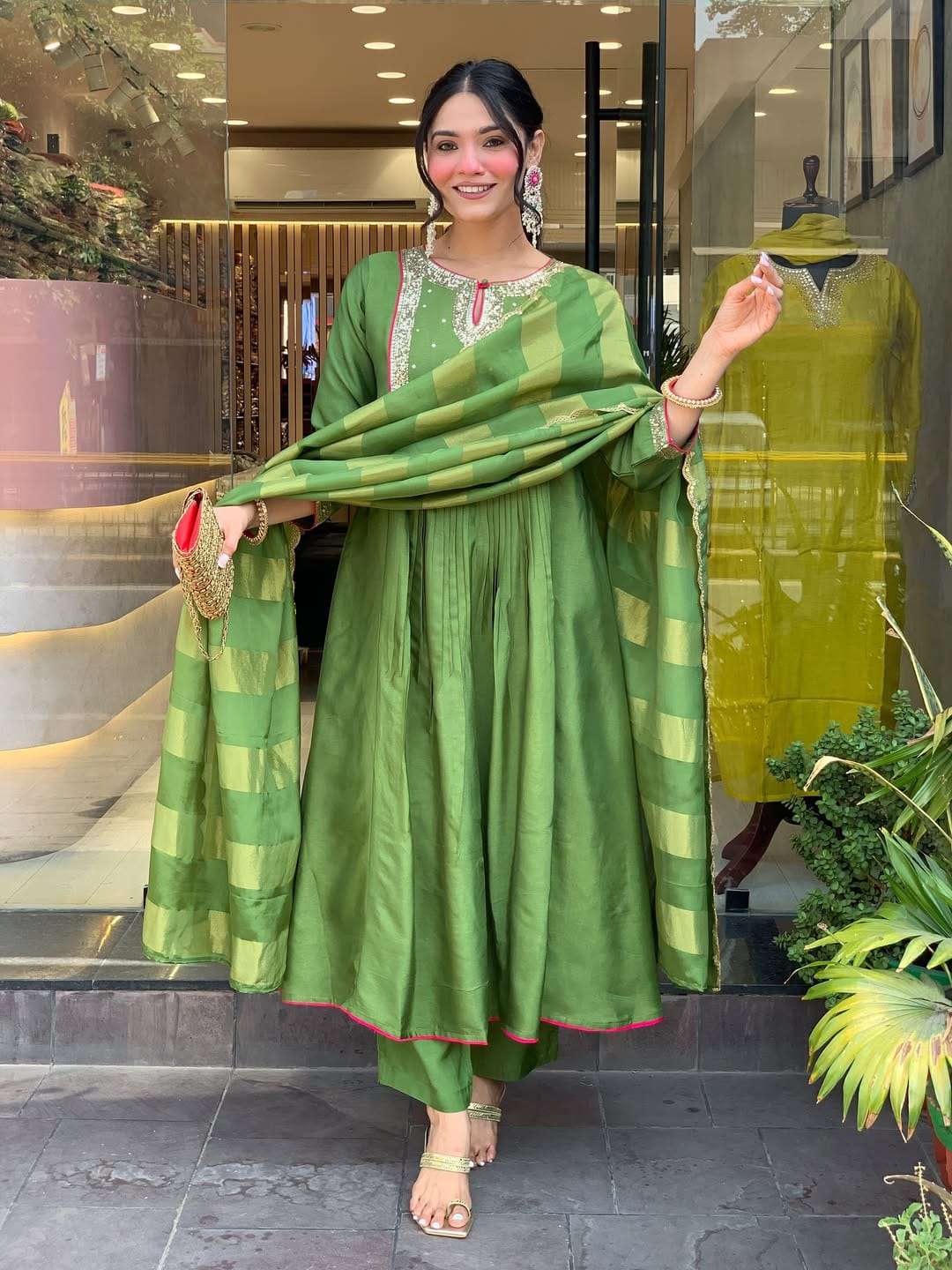 HIMANSHI VOL-903 BY ASLIWHOLESALE DESIGNER COTTON EMBROIDERY DRESSES-00211