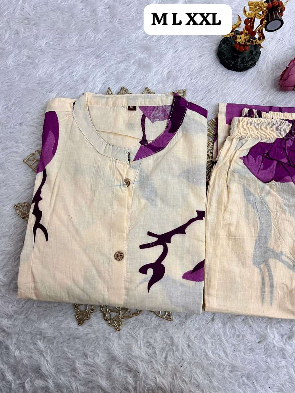 JYOTI VOL-399 BY ASLIWHOLESALE COTTON PRINTED CO-ORD SET-00233