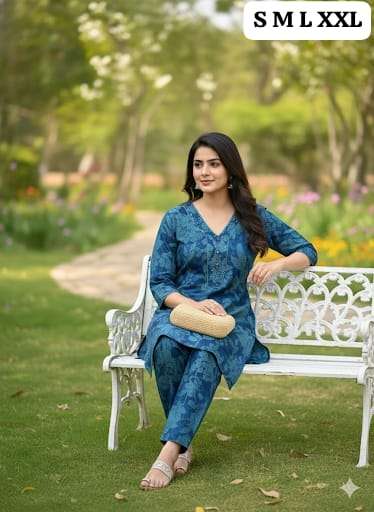 JYOTI VOL-403 BY ASLIWHOLESALE COTTON PRINTED CO-ORD SET-00233