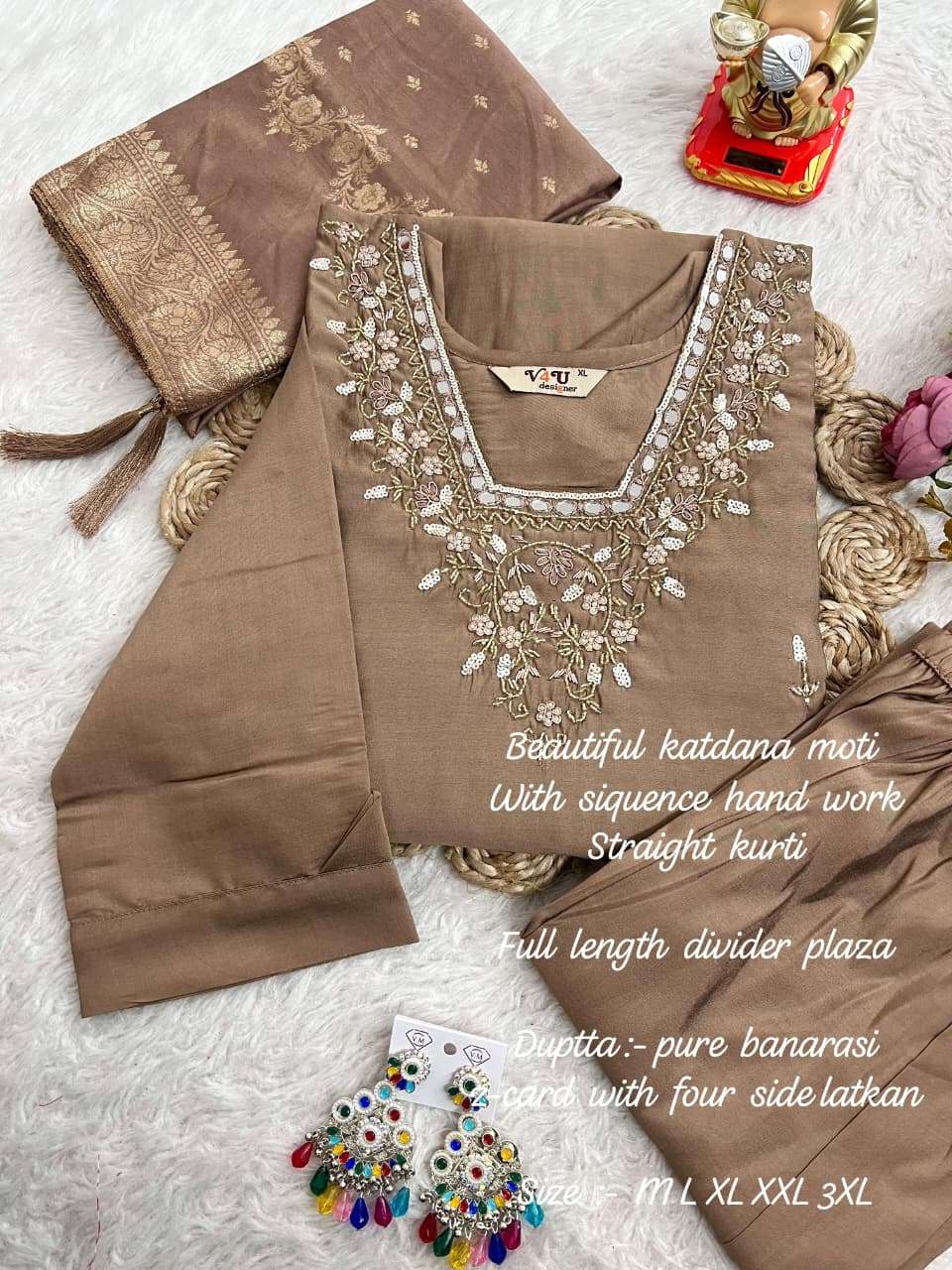 JYOTI VOL-411 BY ASLIWHOLESALE VISCOSE EMBROIDERY DRESSES -  00233