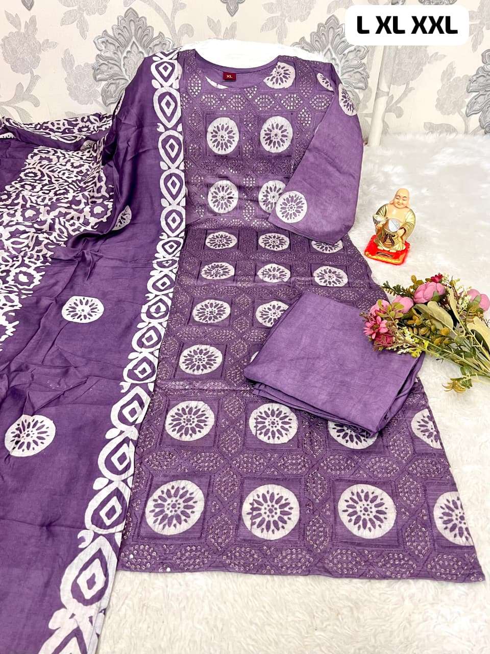 JYOTI VOL-421 BY ASLIWHOLESALE HEAVY VISCOSE PRINTED DRESSES - 00233