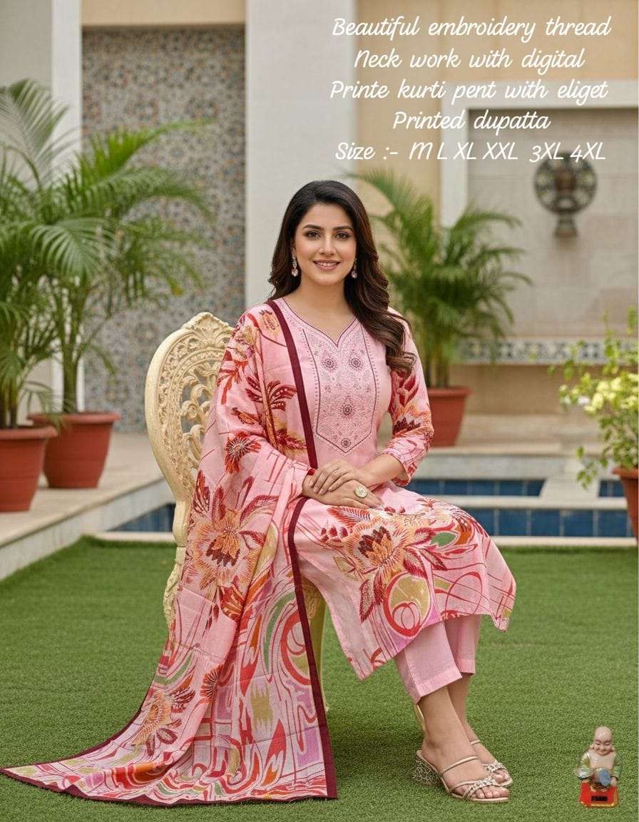 JYOTI VOL-422 BY ASLIWHOLESALE ROMAN SILK PRINTED DRESSES - 00233