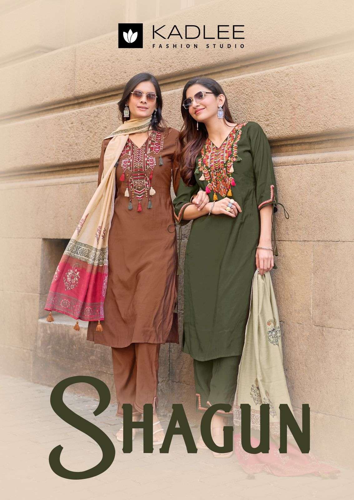 KADLEE SHAGUN 3001 TO 3004 SERIES PURE SILK HANDWORK DRESSES-00014