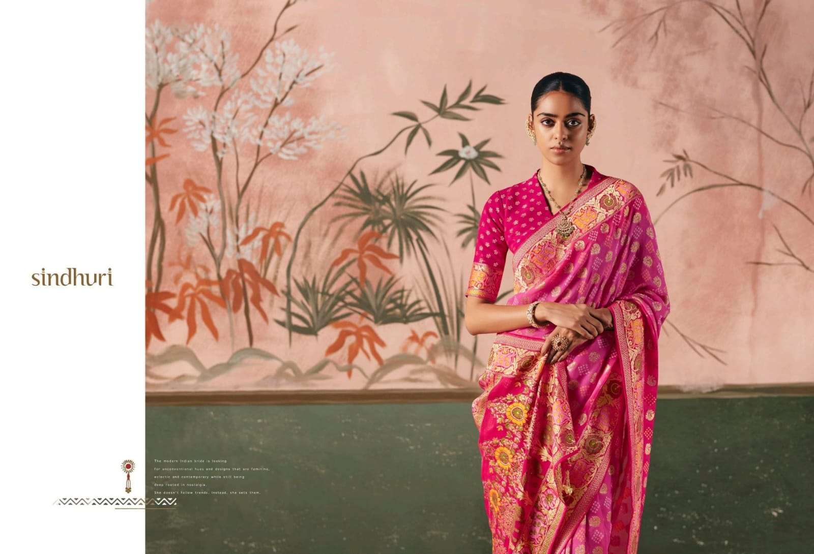 KIMOR BANDIYA SILK GEORGETTE DESIGNER SAREES-00004