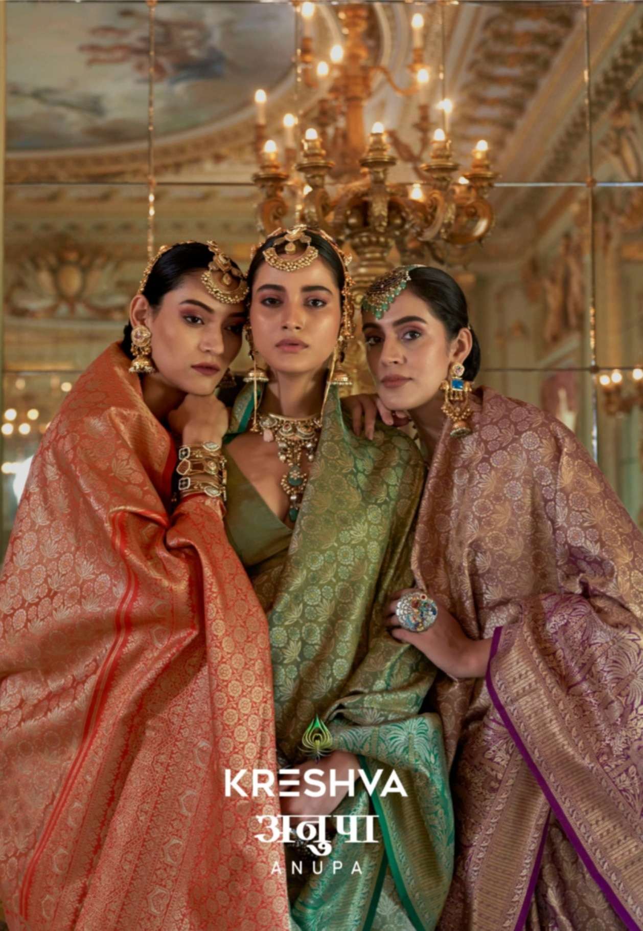 KRESHVA ANUPA 4435 TO 4440 SERIES SILK SAREES-00137